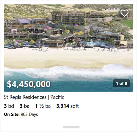 St Regis Residences | Pacific | Quivira Properties For Sale